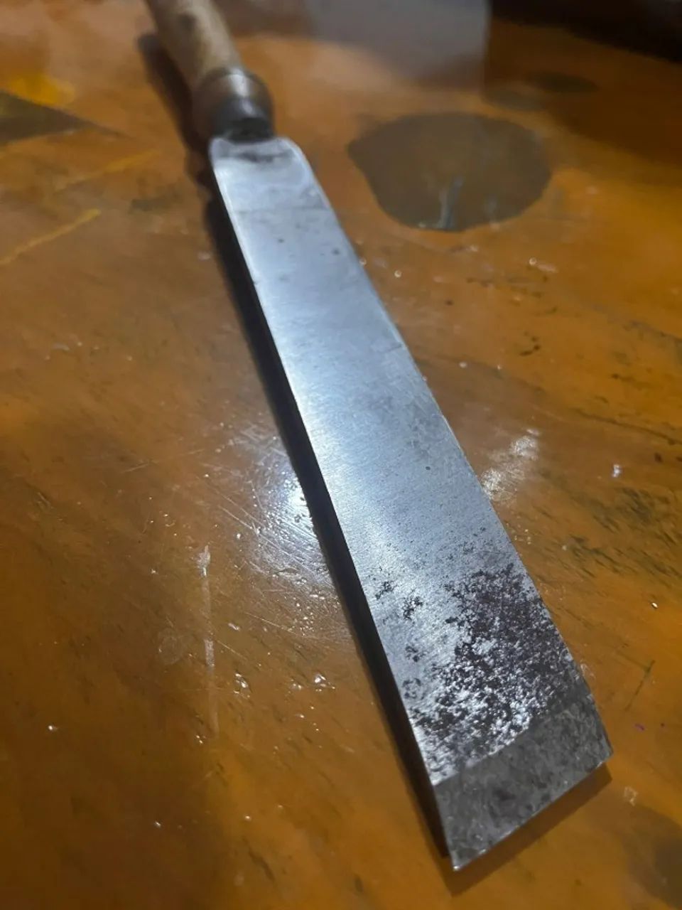 Formão antigo para torno - Foto 3
