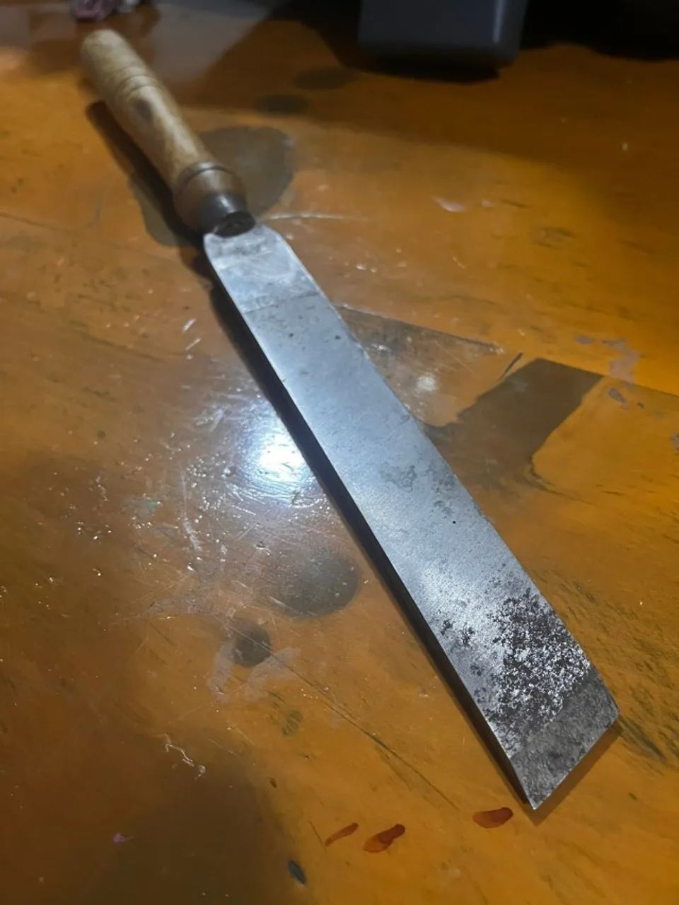 Formão antigo para torno - Foto 4
