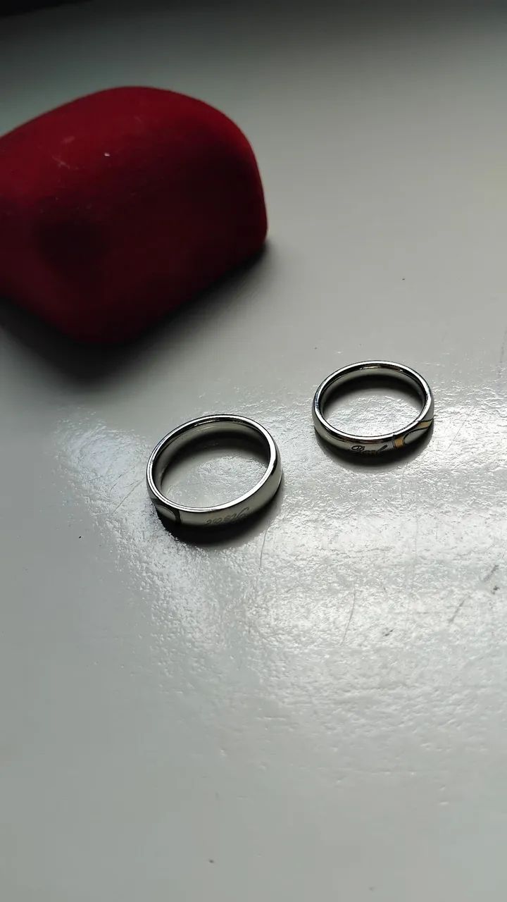 Par de Alianças Personalizadas - Foto 4