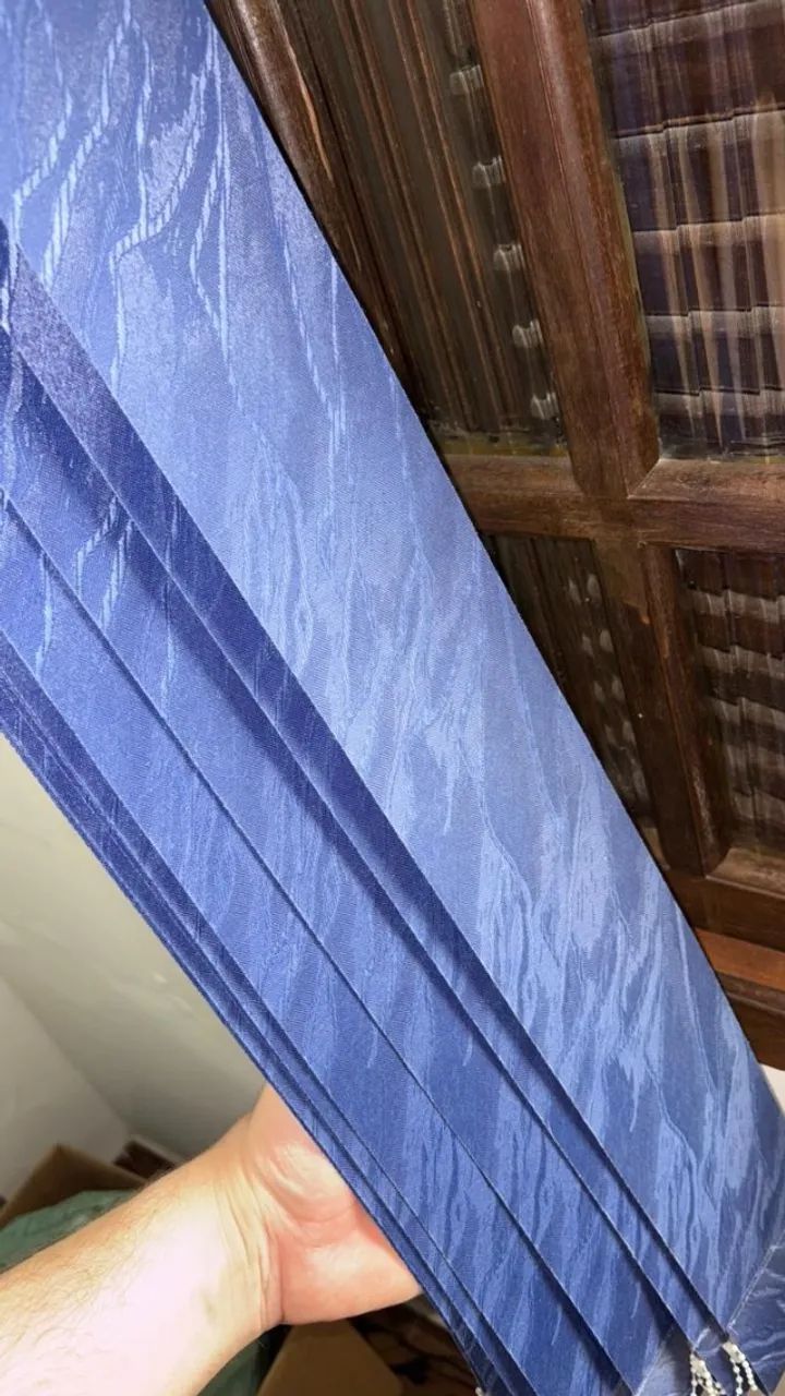 Persiana Vertical Azul - Foto 3