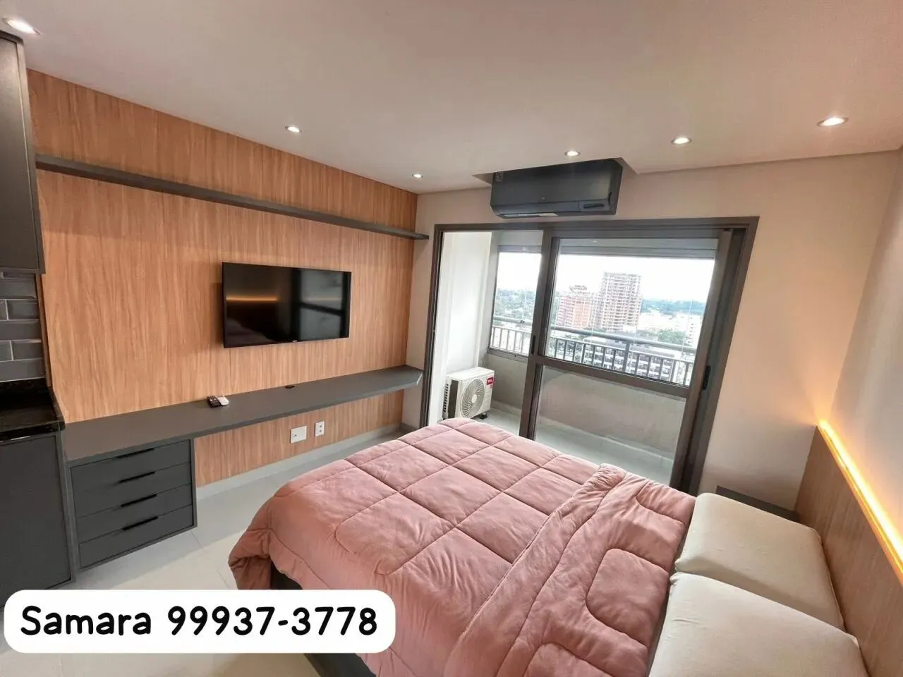 STUDIO MOBILIADO COM AR CONDICIONADO NO METRO BUTANTÃ FL48