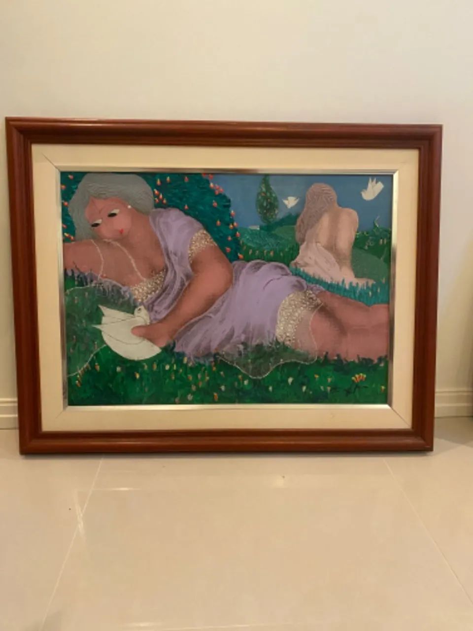 Quadro Pintado por Caio Borges 1990 / 70 X 50 cm - Foto 3