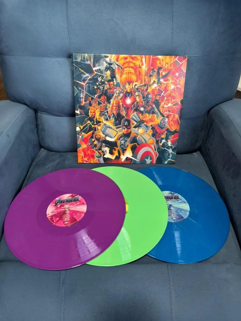 Vinil Triplo Trifold Avengers Endgame