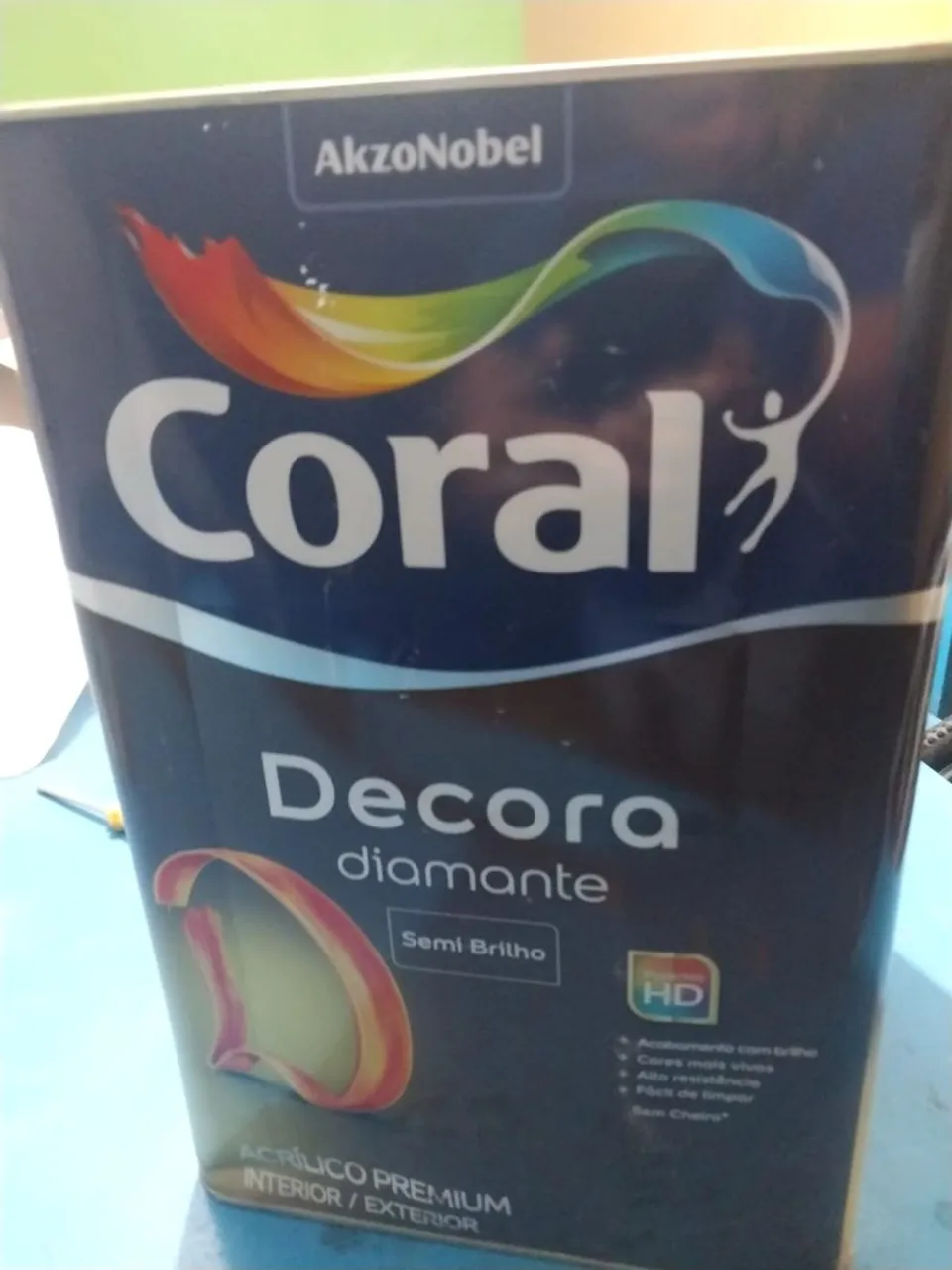 Tinta Coral Decora Diamante Semi Brilho