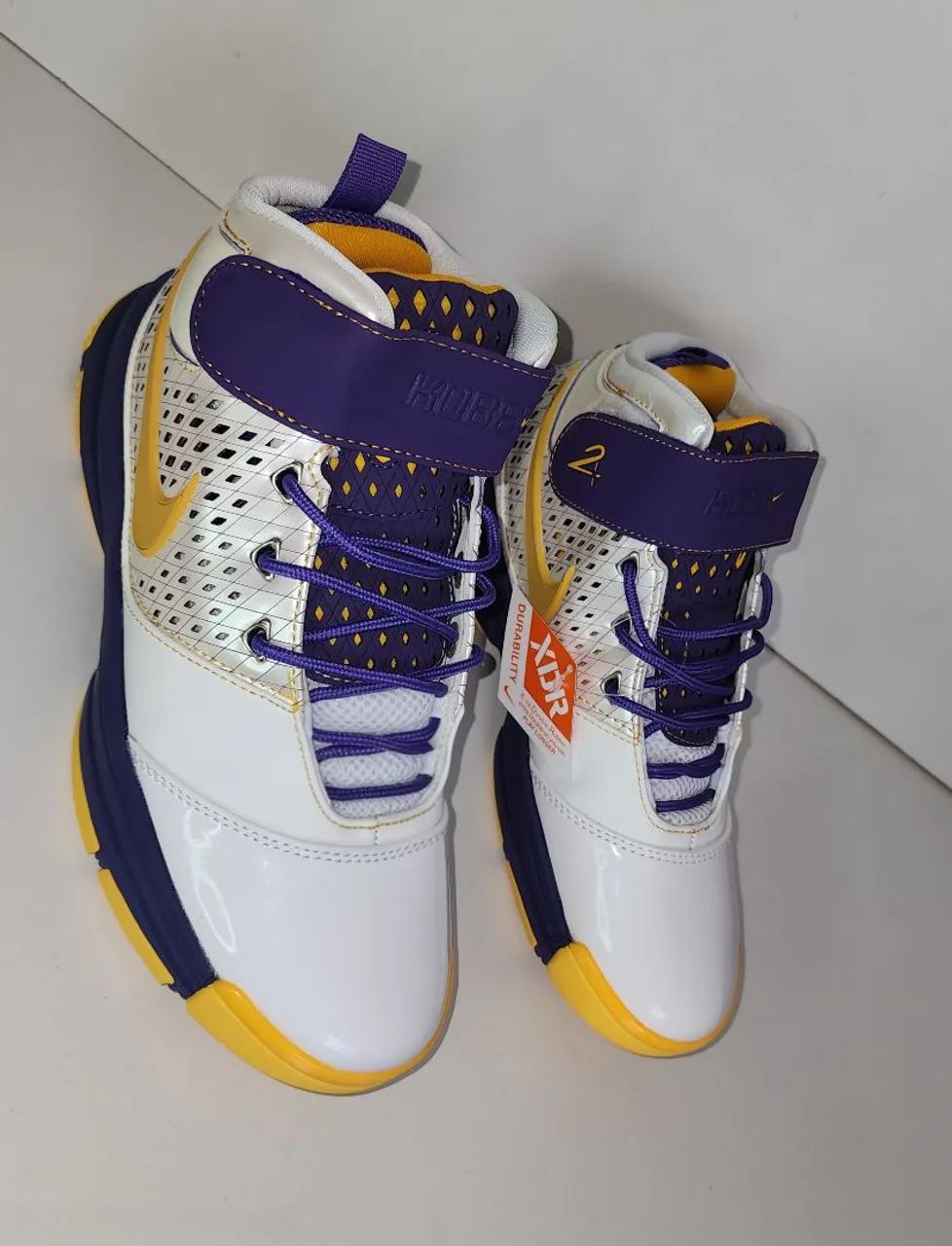 NIKE ZOOM KOBE 2 LAKERS 2 N42 trouxe dos Estados Unidos  - Foto 3