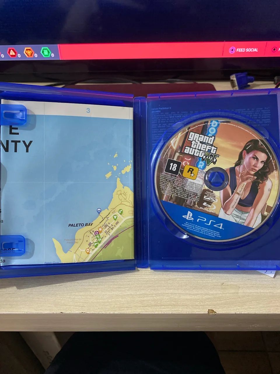 GTA 5 PS4 - com mapa 64297911093378121