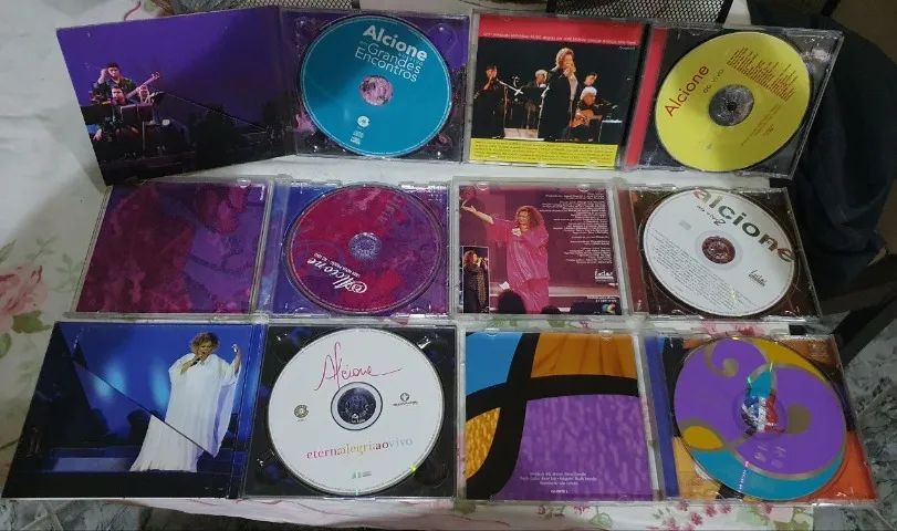 Lote com discografia de Alcione - Foto 5