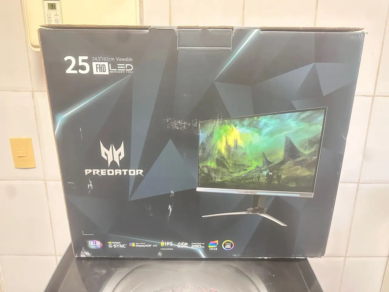 Monitor Acer Predator 24.5 Pol. 280Hz 0.5ms IPS FHD - Foto 4