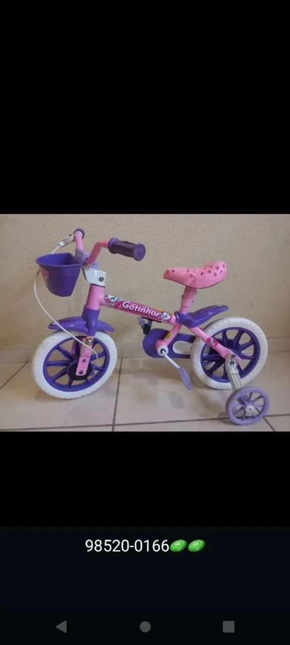 Bicicleta infantil ideal pra presente 1 à 3 anos aro12 aceito cartão * - Foto 2