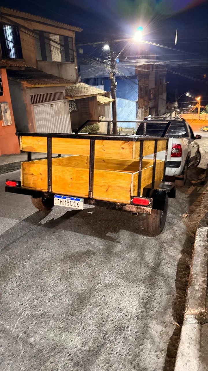 CARRETINHA FAZENDINHA 2,00 x 1,20 PRONTA ENTREGA E FABRICACAO DO SEU JEITO - Foto 2