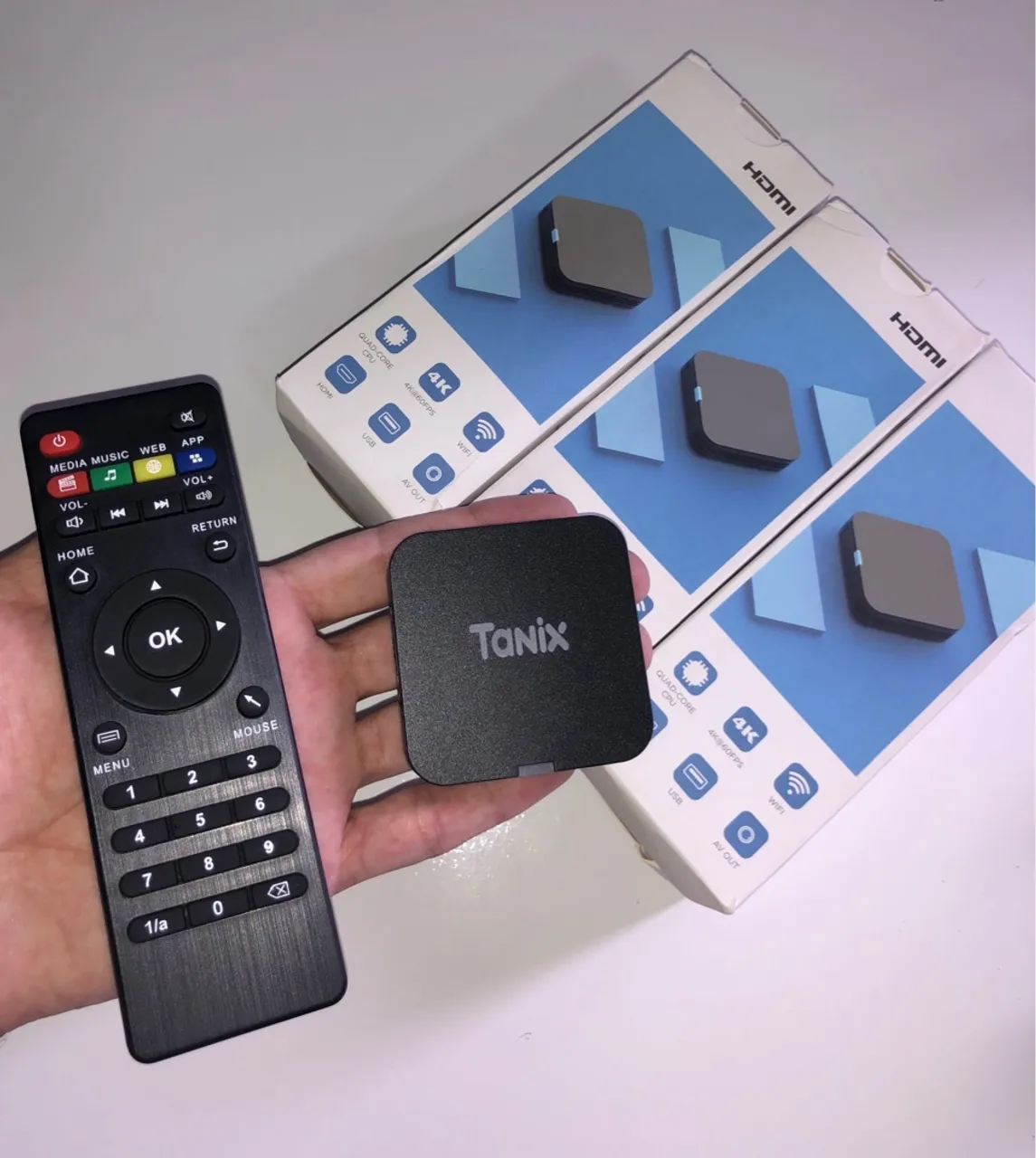 Tanix Smart TV - Streaming em 4K