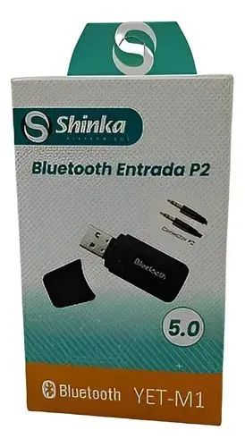 Adaptador Bluetooth Entrada P2/Usb Shinka - Som