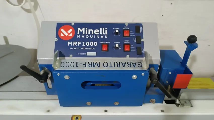 Refiladora de fita borda Minelli RF1000, super conservada pouco uso. - Foto 2