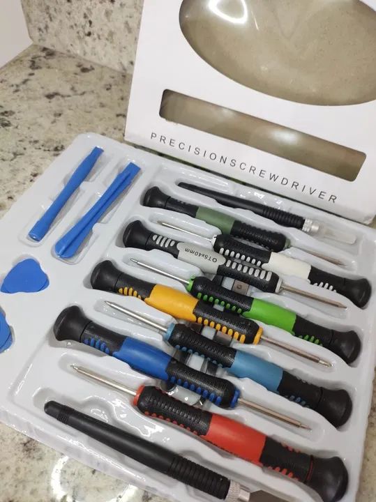 Kit De Chaves Com 16 Peças Para Tablet Celular E Notebook - Foto 3
