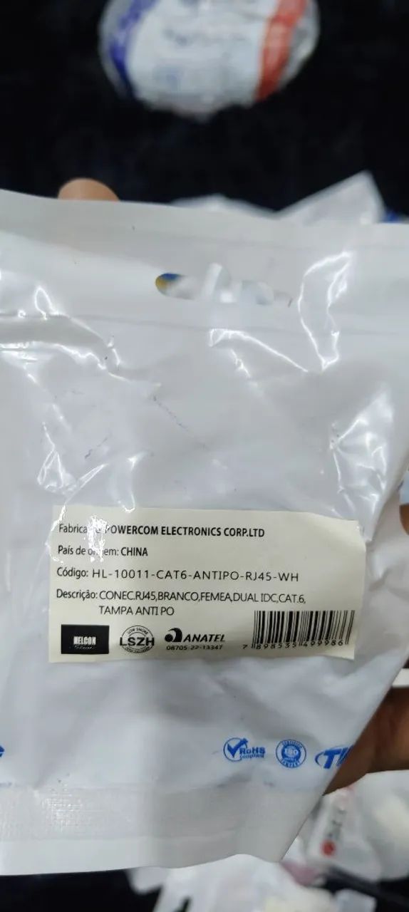 Conectores de Rede keystone cat6 importado  - Foto 3