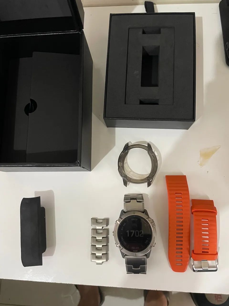 Garmin Fênix 6x Solar- Edição Titanium - Foto 2