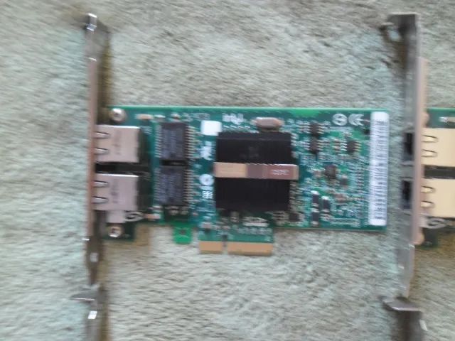 Placa de Rede Intel PRO/1000 Dual Lan (2 portas)  Aceito troca  - Foto 4