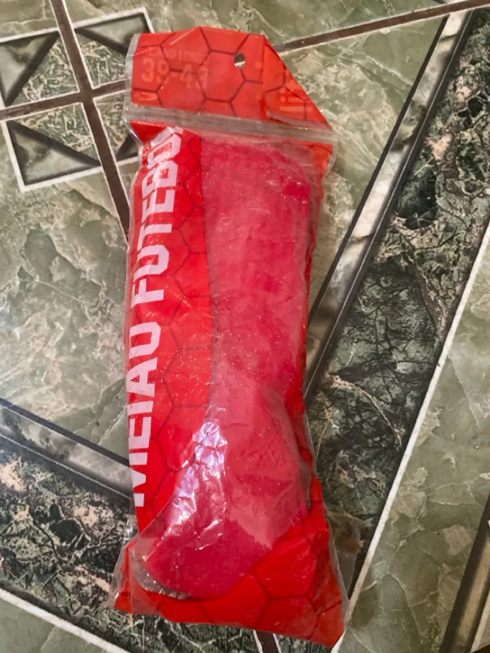 Meião de Futebol Vermelho - Novo!