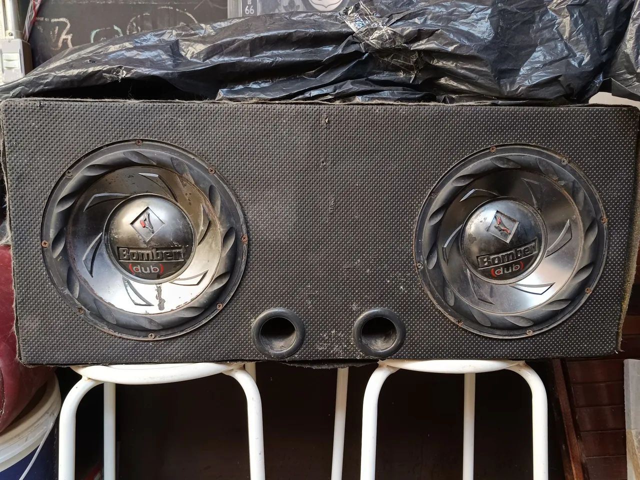 Auto falantes Bomber Subwoofer 12p - Foto 3
