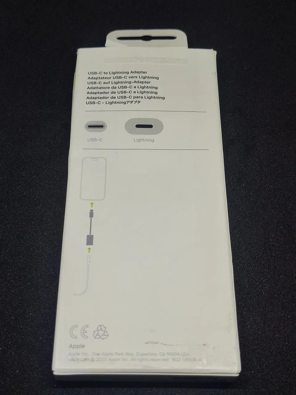 Adaptador USB-C para Lightning Apple - Foto 4