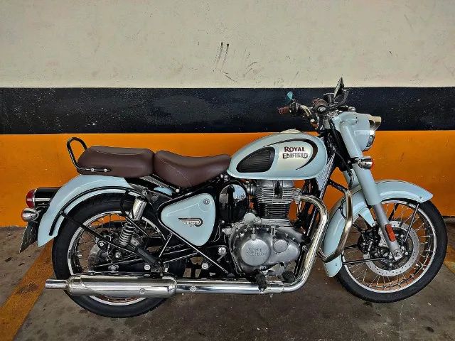 Royal Enfield Classic 350 ABS 2023, Impecável, fan bros fazer twister 150 160 300 cb xre - Foto 4