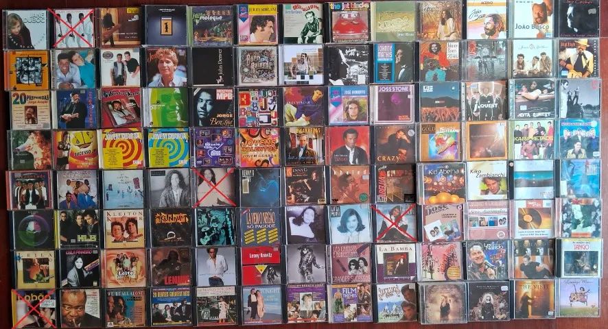 Coleção Pronta De 100 Cds Da Foto - Letra J, K, L