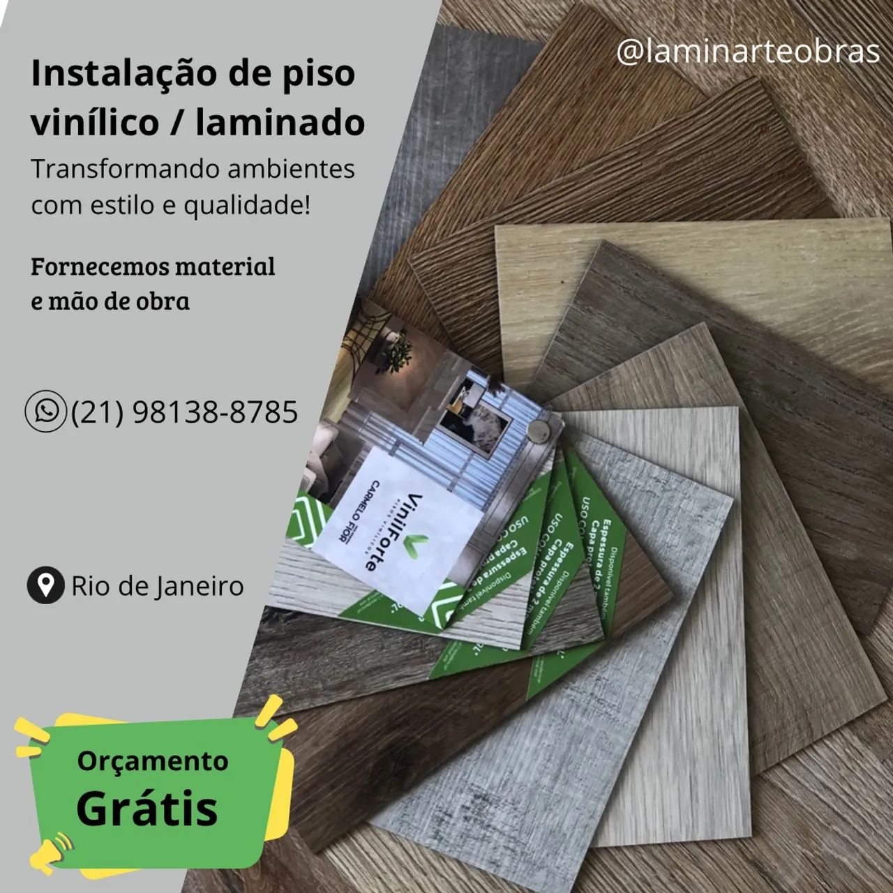 Piso Vinílico e Piso Laminado - Foto 5