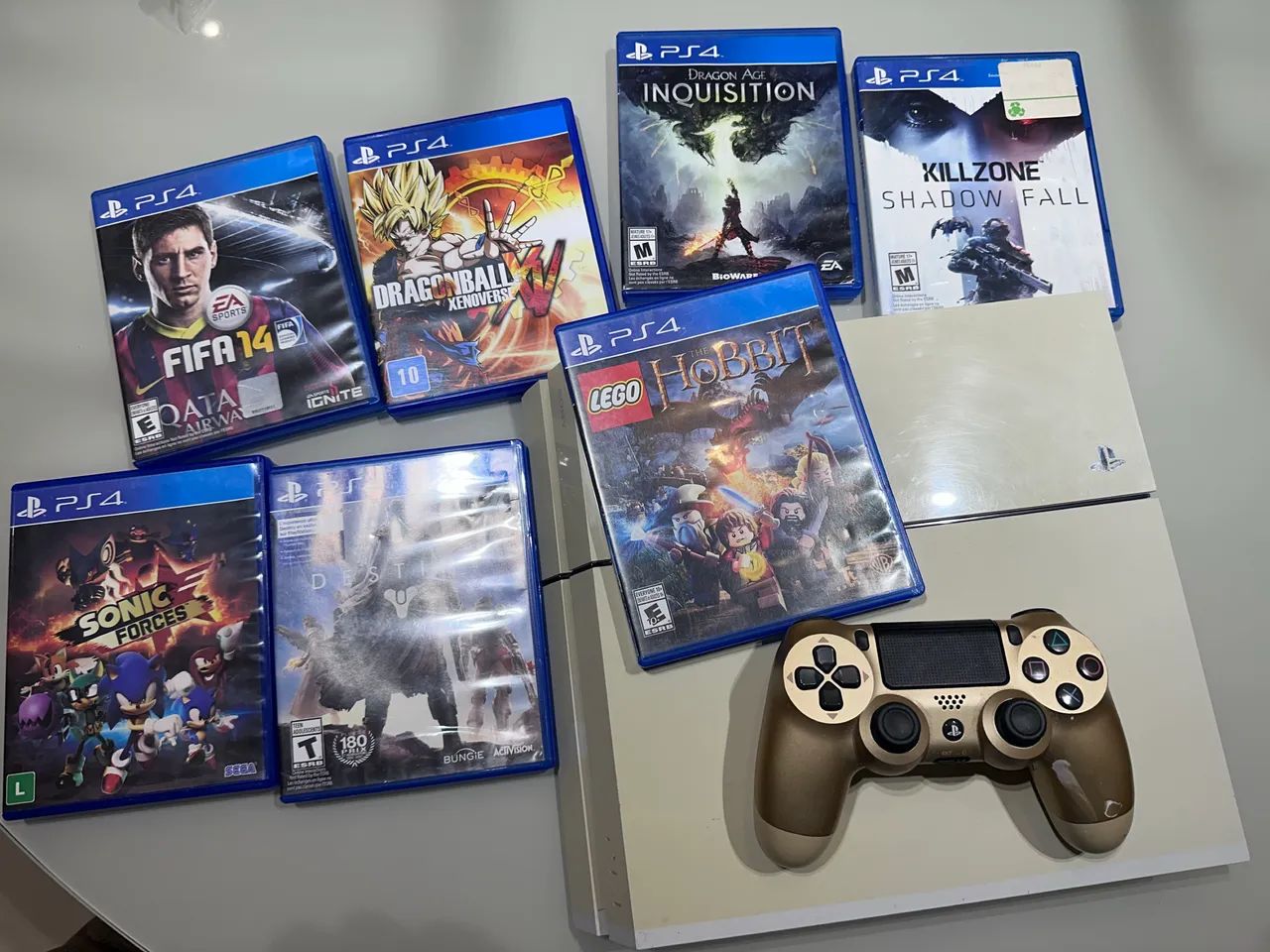 Vendo Videogame Ps4 Branco