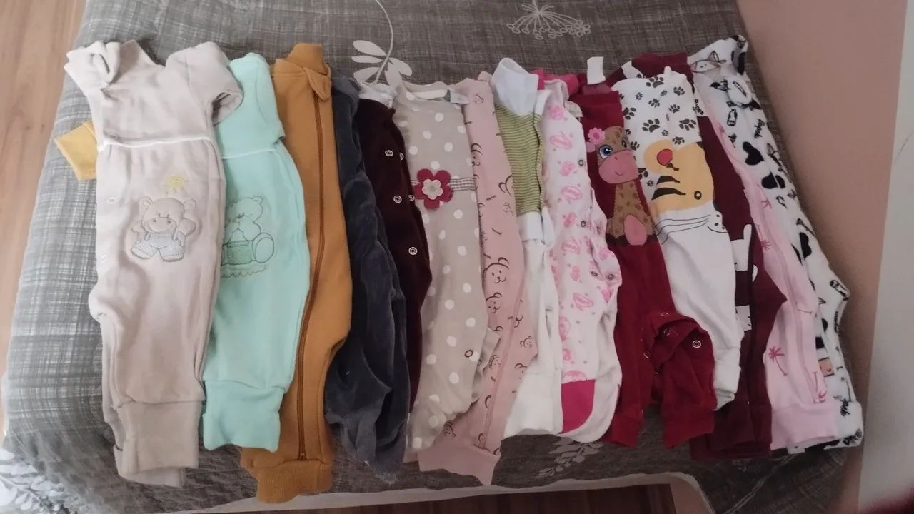 Lote de Roupas para Bebê - Foto 3