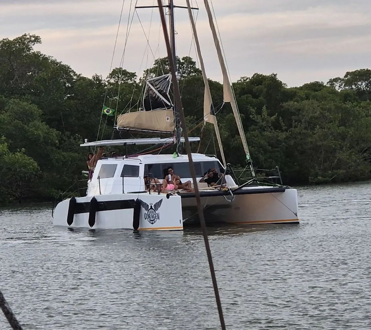 Catamara 30 pés lançado a água 2025 - Foto 6