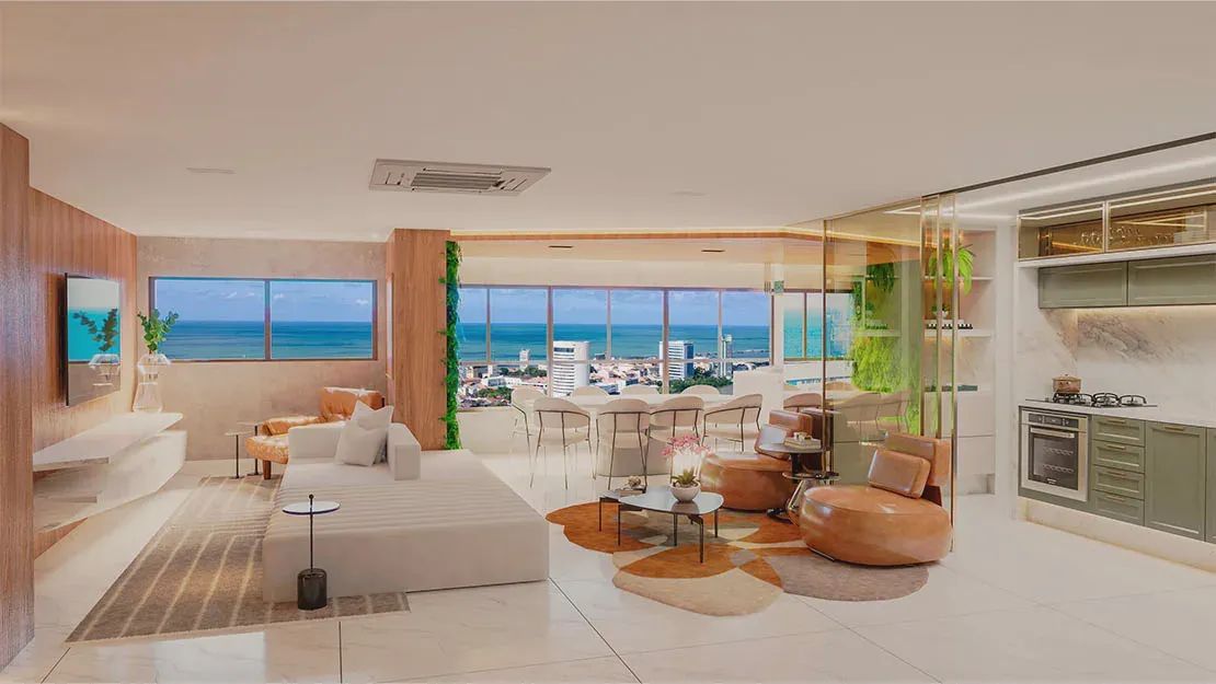Apartamento para venda possui 146,61 metros quadrados com 4 quartos em Santo Amaro - Recif