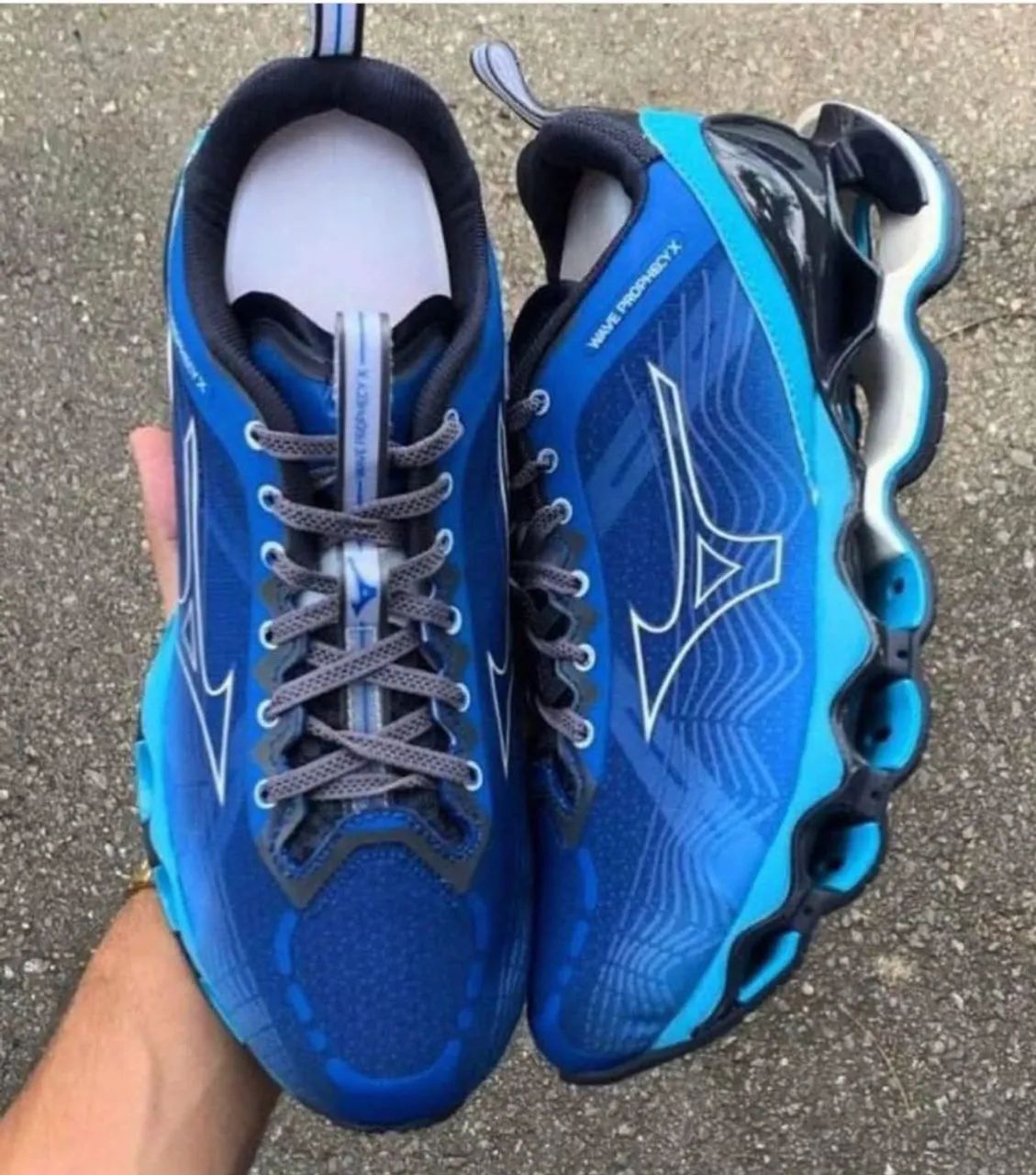 Tênis Mizuno Wave Prophecy 8 roxo relançamento  - Foto 4