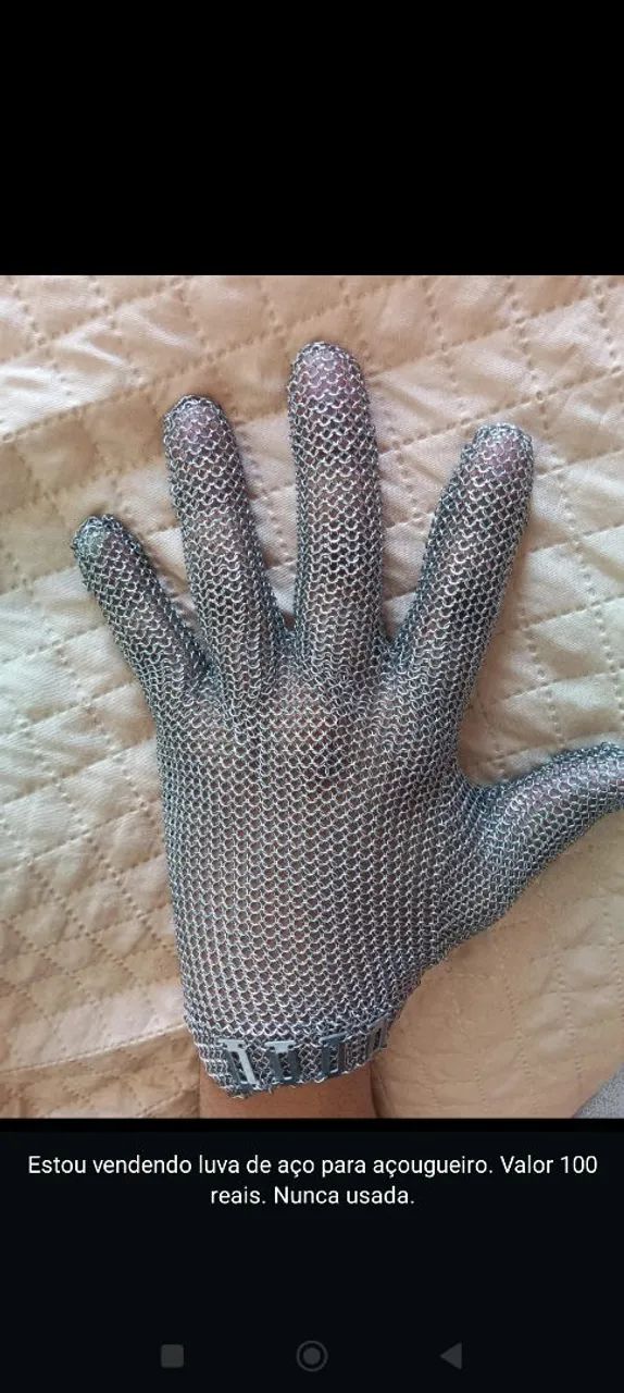 Luva de açougue/açougueiro - Foto 2