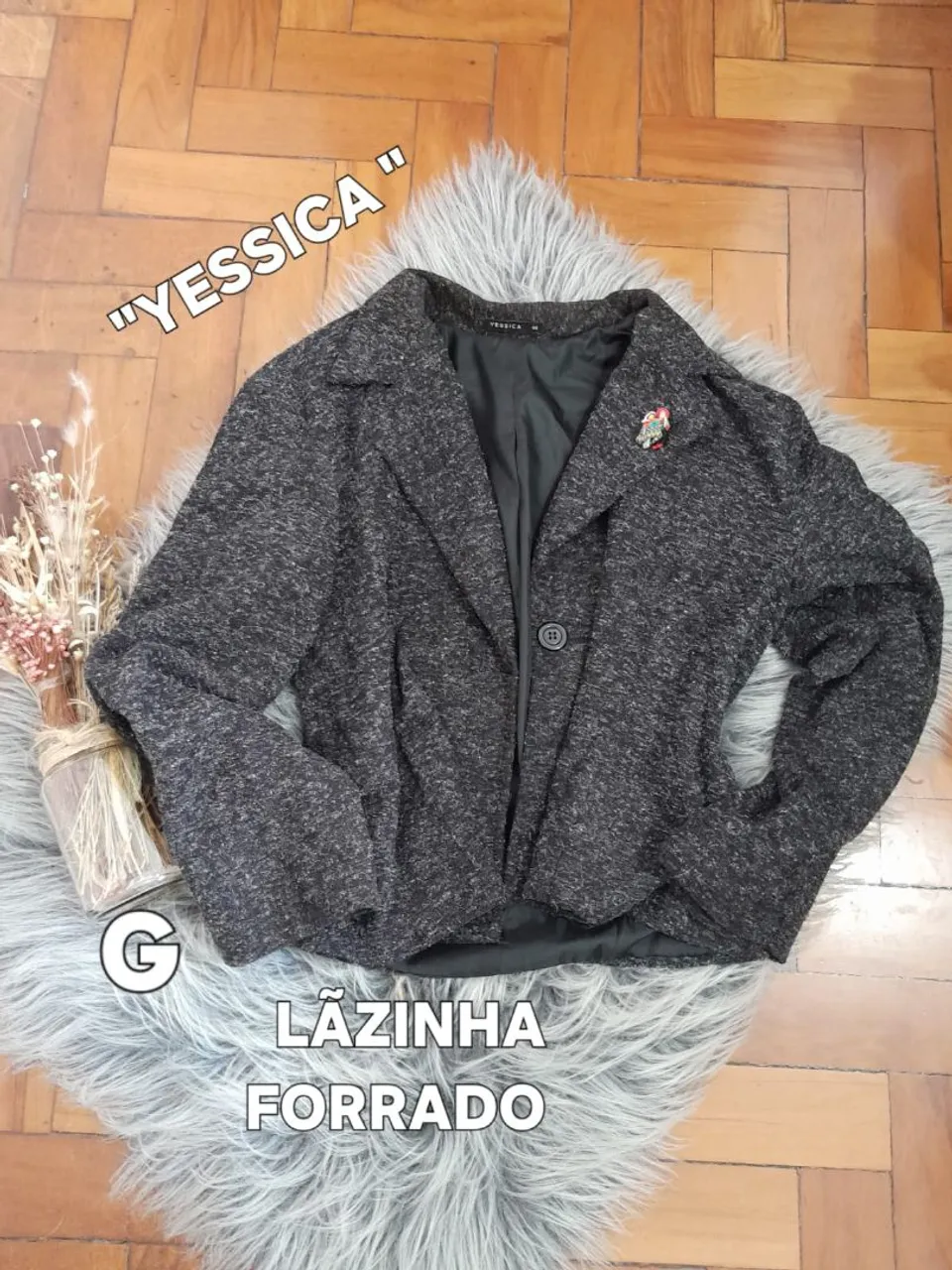 Blazer Yessica Lãzinha Forrado