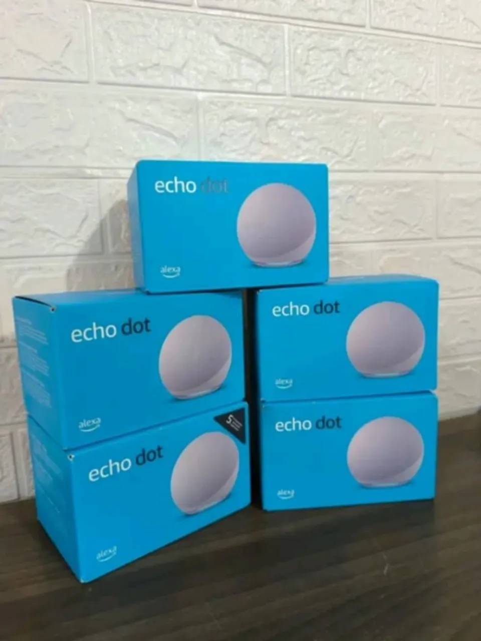 alexa echo dot 5 original e novas