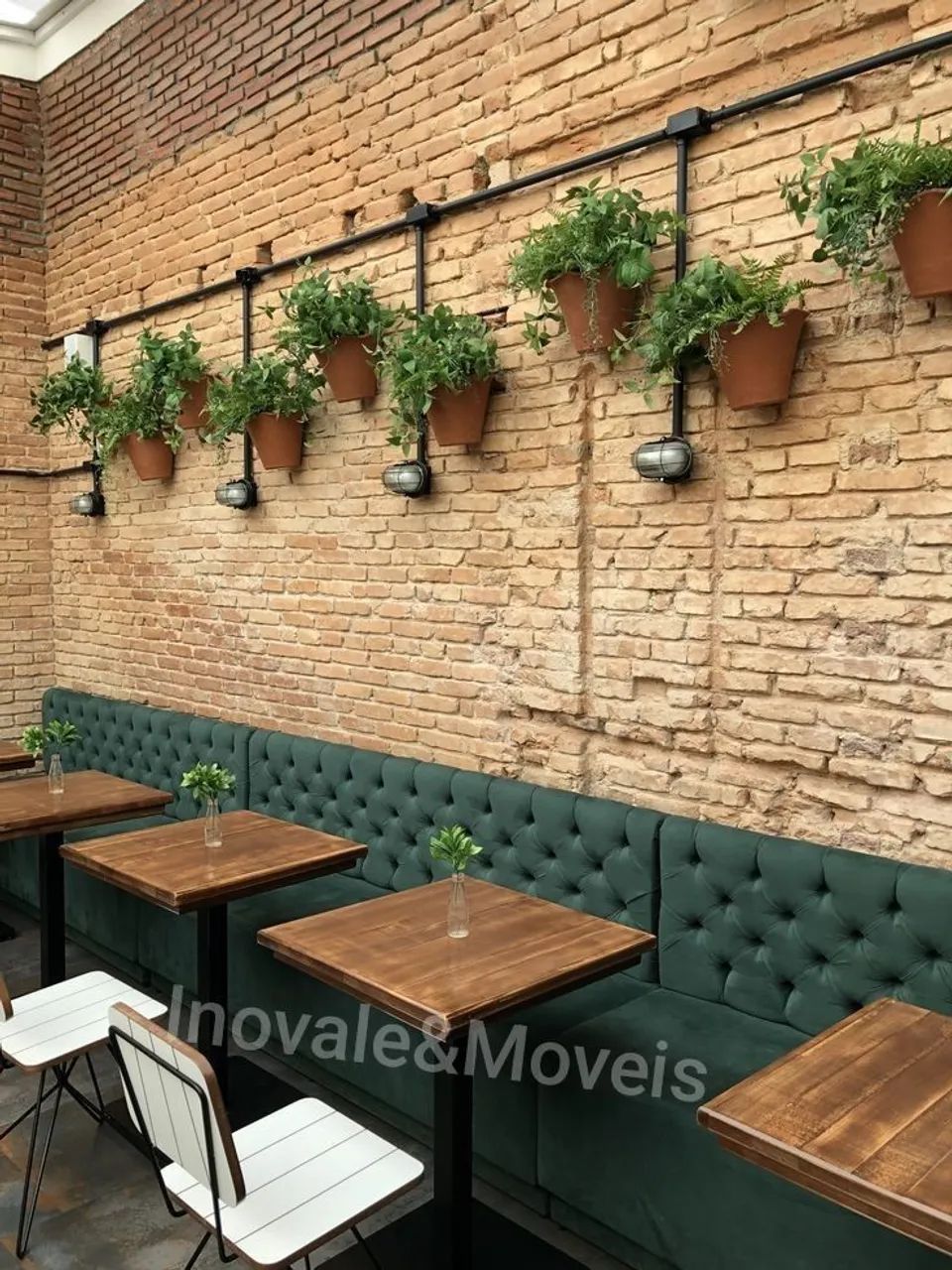  Bancos para Restaurante/ Canto Alemão estofado baú  - Foto 3