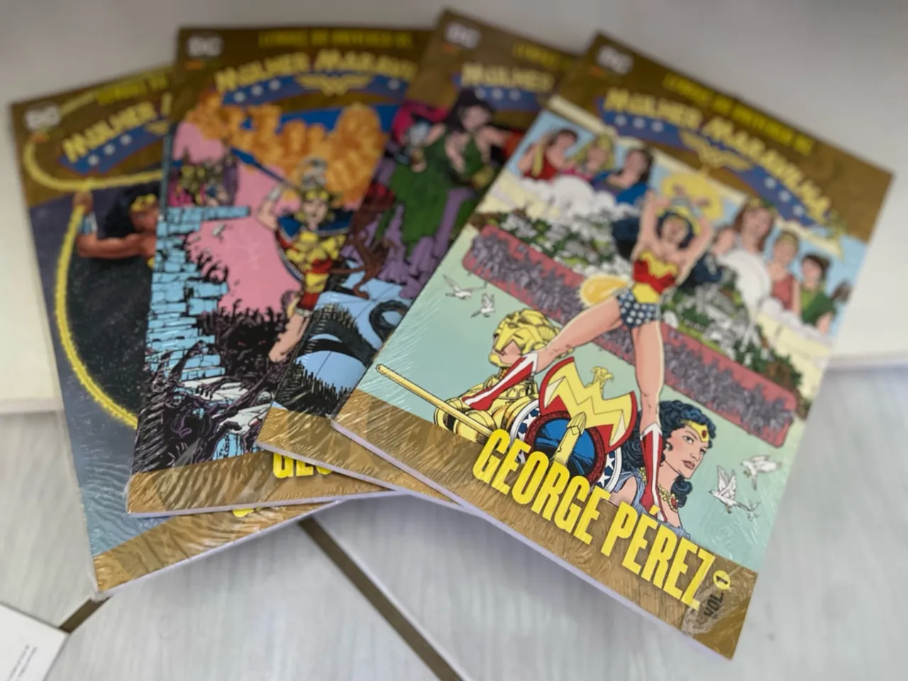 Wonder Woman: Coleção George Perez Vol. 1 - 4HQs
