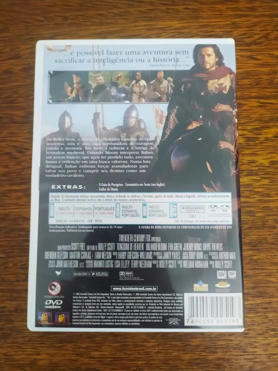 Cruzada - Filme Dvd - Foto 2