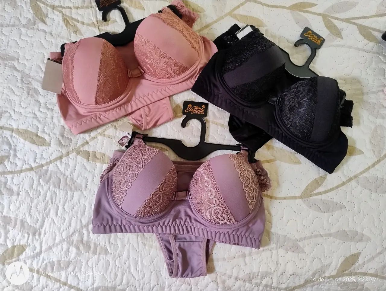 Conjunto de lingerie Miss Elegante - Foto 3