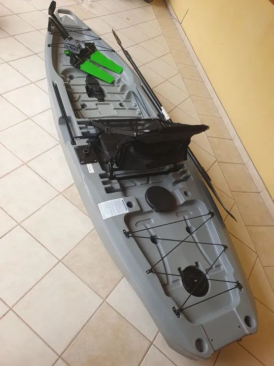 VENDO CAIAQUE ALPHA 1084 + PEDAL CROSS DRIVE  - MILHA NÁUTICA BRASIL  - Foto 2