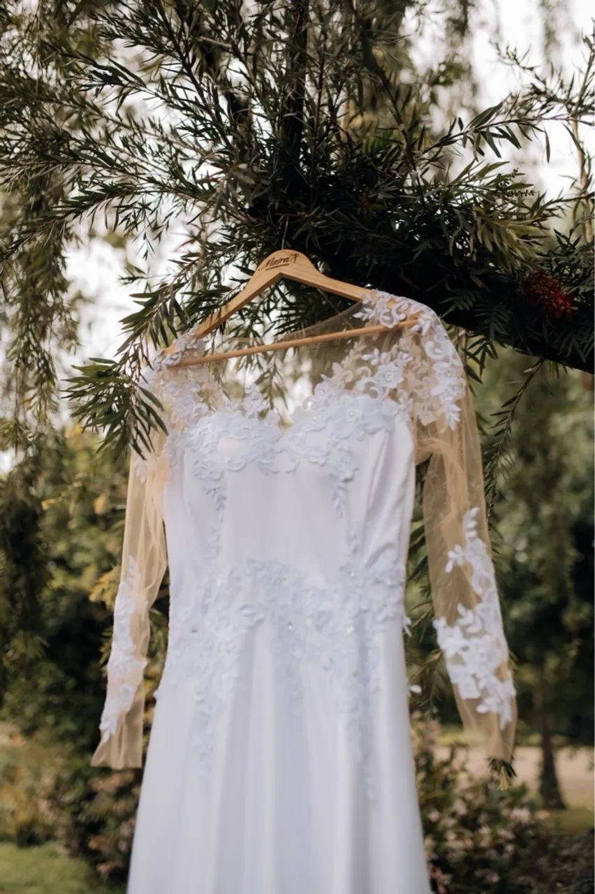 Vestido de noiva branco - Foto 4