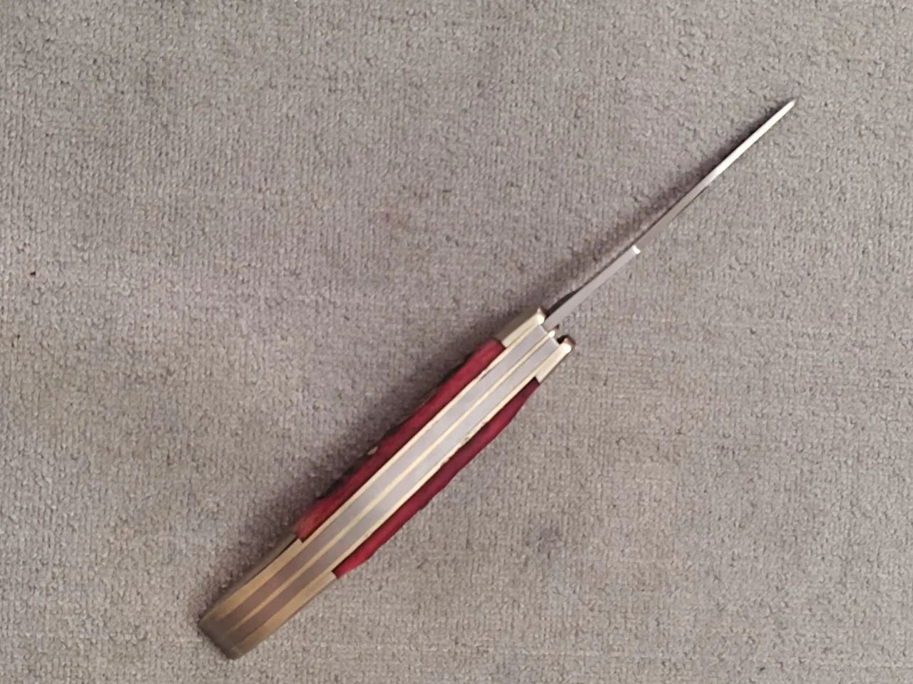 Canivete Kissing Crane Knives Mini Toothpick KC6224RD - Foto 6