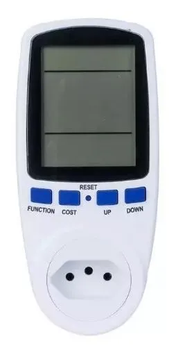 Medidor de Energia Elétrica Digital com Tomada