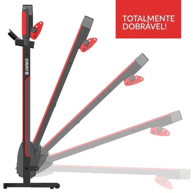 Esteira Ergométrica Dobrável GT 500 Genis Polishop - Foto 5