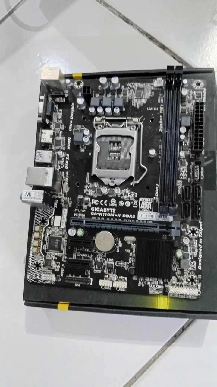PLACA MAE 1151 DDR3 GIGA BYTE 6.7 GERAÇÃO 