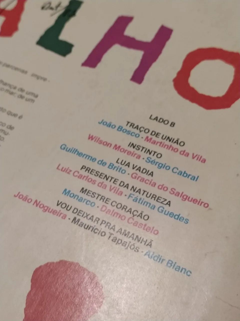 Vinil: BETH CARVALHO / Traço de união. - Foto 4
