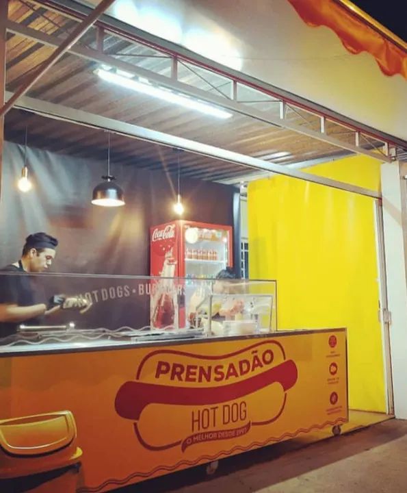 Carrinho ( trailer ) de Lanches e Hot Dog