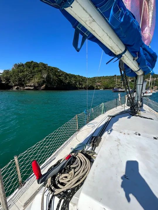 veleiro 27S+ motor+ bote remar - Foto 6