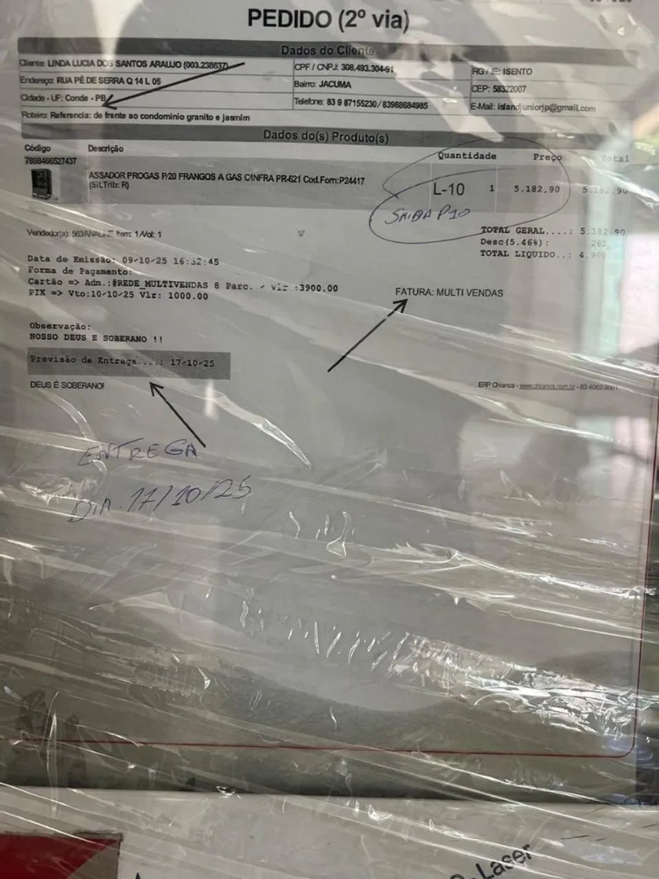 ASSADOR MULTIUSO GIRATORIO FRANGO GALETO ZERO NUNCA USADO ZERO - Foto 4