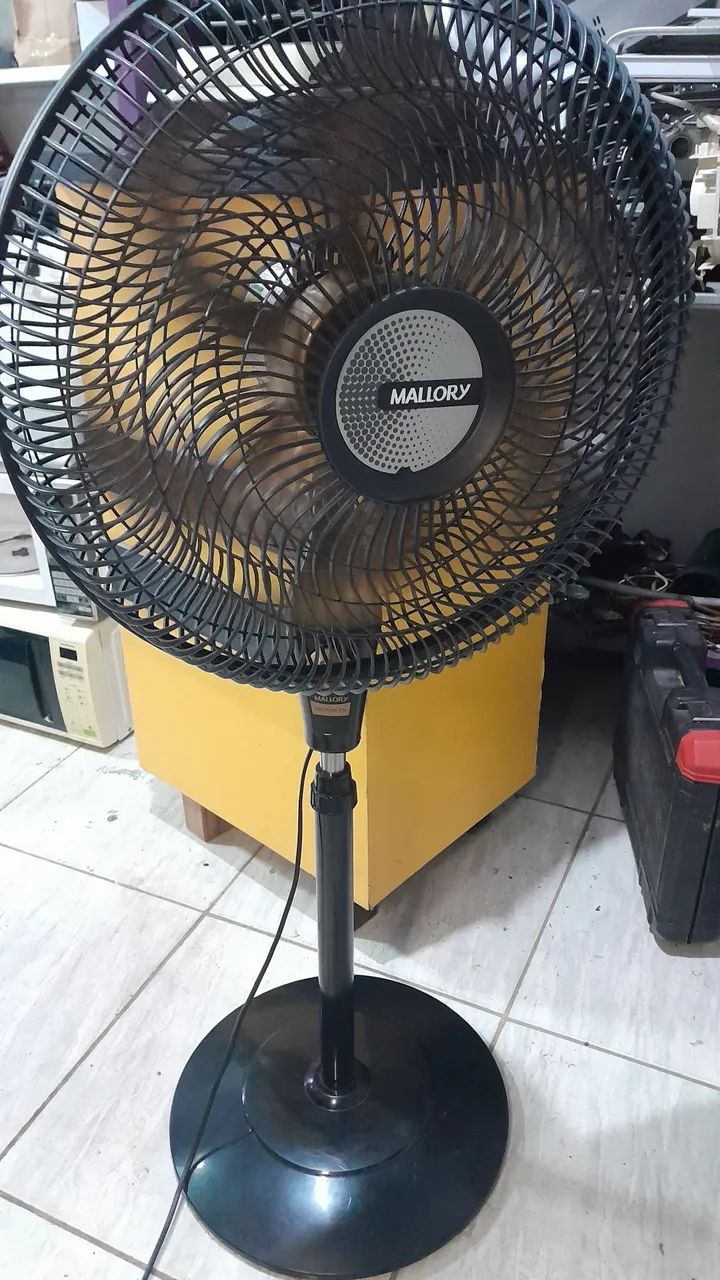 Ventilador Mallory, 100% funcionando, com rolamentos, sem dor de cabeça com travamento. - Foto 3